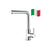 Prima+ Riace Single Lever L-Shaped Mixer Tap - Chrome Image 1