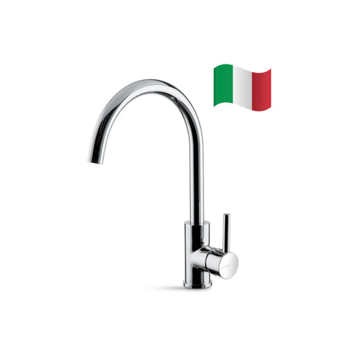 Prima+ Riace Single Lever Round Mixer Tap - Chrome Image 1