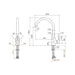 Prima+ Riace Single Lever Round Mixer Tap - Chrome Image 3