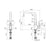 Prima+ Riace Single Lever U-Shaped Mixer Tap - Chrome Image 3