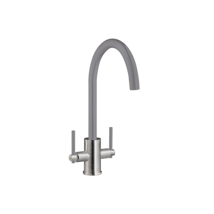 Prima+ Swan Neck Dual Lever Mixer Tap