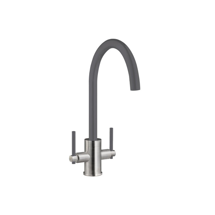 Prima+ Swan Neck Dual Lever Mixer Tap