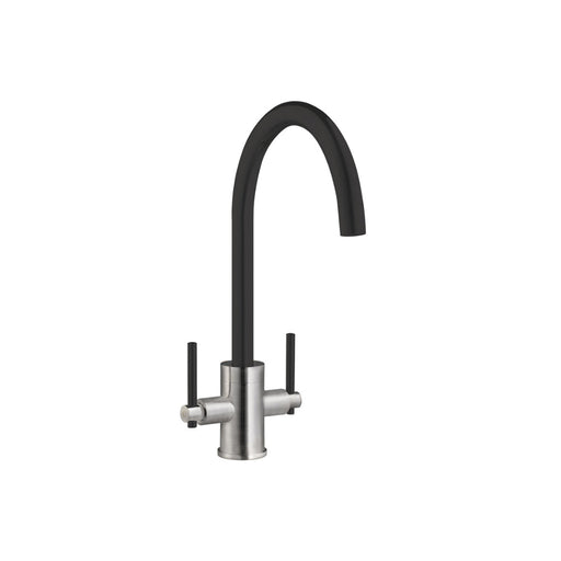 Prima+ Swan Neck Dual Lever Mixer Tap Image 1