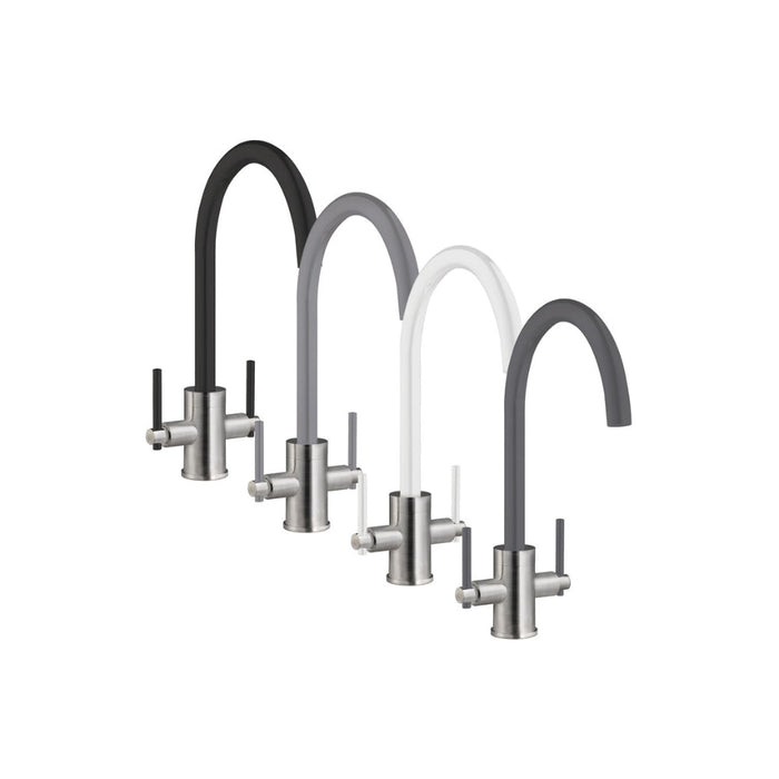 Prima+ Swan Neck Dual Lever Mixer Tap Image 2