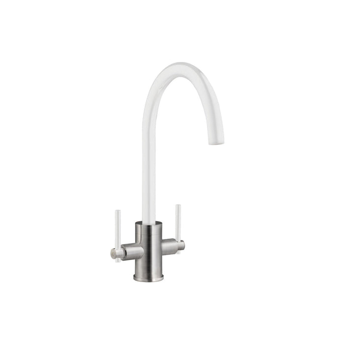 Prima+ Swan Neck Dual Lever Mixer Tap