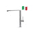 Prima+ Tiber Single Lever Flat Mixer Tap - St/Steel Image 1