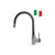Prima+ Tiber Single Lever Mixer Tap w/Pull Out - Black & St/Steel Image 1