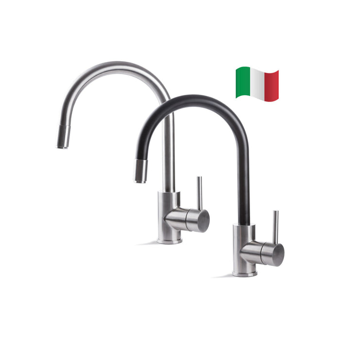 Prima+ Tiber Single Lever Mixer Tap w/Pull Out - St/Steel Image 2