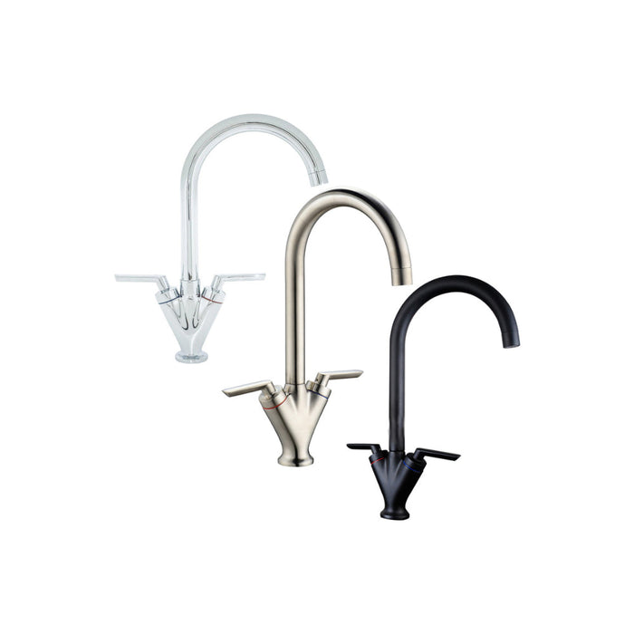 Prima V Shape Dual Lever Mixer Tap Image 2