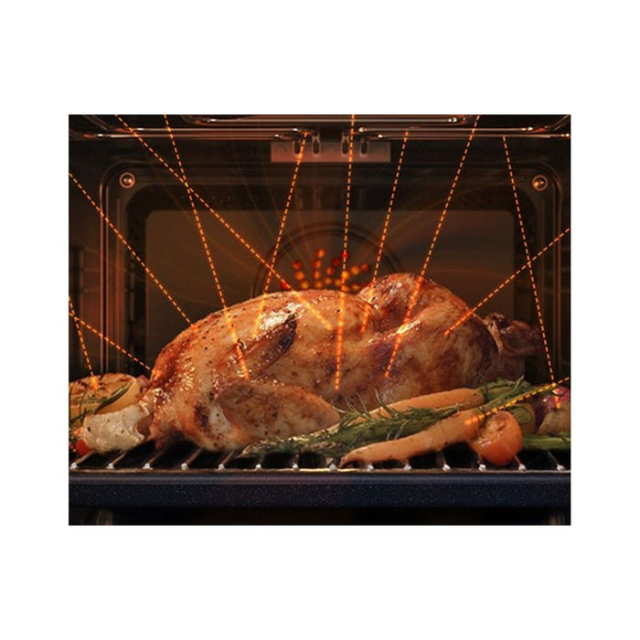 Samsung Bespoke Series 4 NQ5B4353FBK/U4 Combination Microwave Oven - Black Glass Image 11