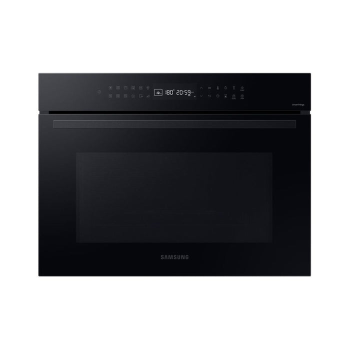 Samsung Bespoke Series 4 NQ5B4353FBK/U4 Combination Microwave Oven - Black Glass Image 1