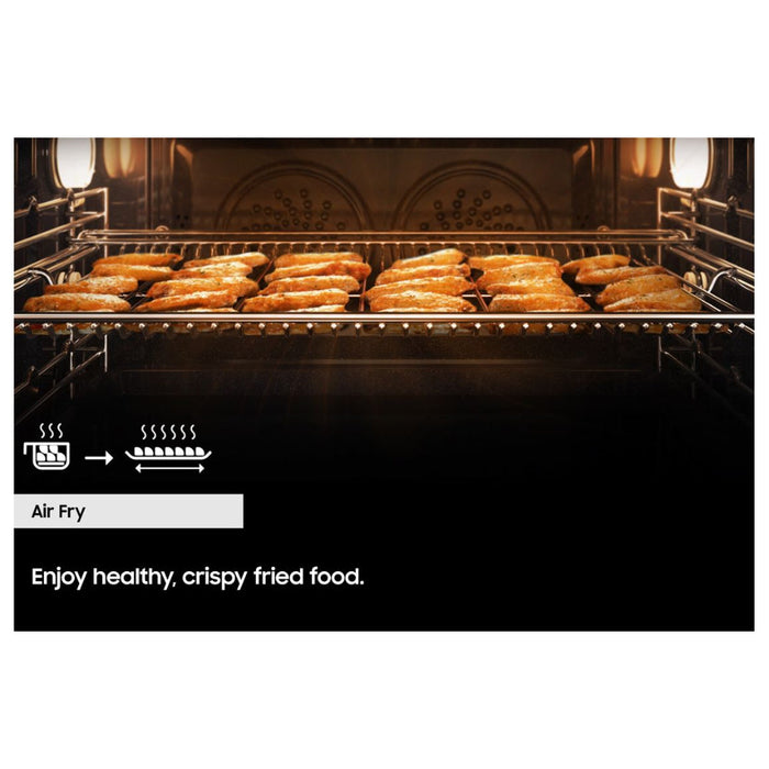 Samsung Bespoke Series 4 NV7B42205AK/U4 Oven with Dual Cook - Black Glass Image 7