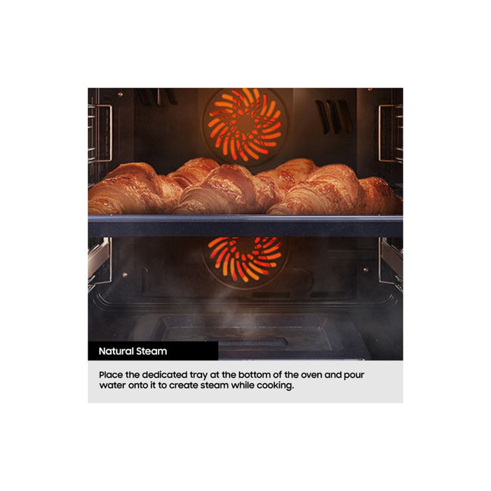 Samsung Bespoke Series 4 NV7B42503AK/U4 Oven with Dual Cook - Black Glass Image 9