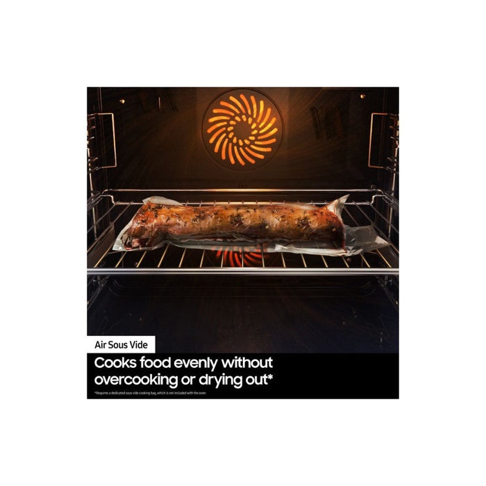 Samsung Bespoke Series 4 NV7B4355VAK/U4 Oven with Dual Cook Flex - Black Glass Image 9