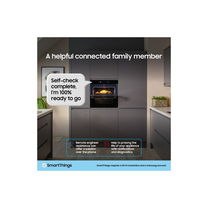 Samsung Bespoke Series 6 NV7B6795JAK/U4 Oven with Dual Cook Flex - Black Glass Image 13