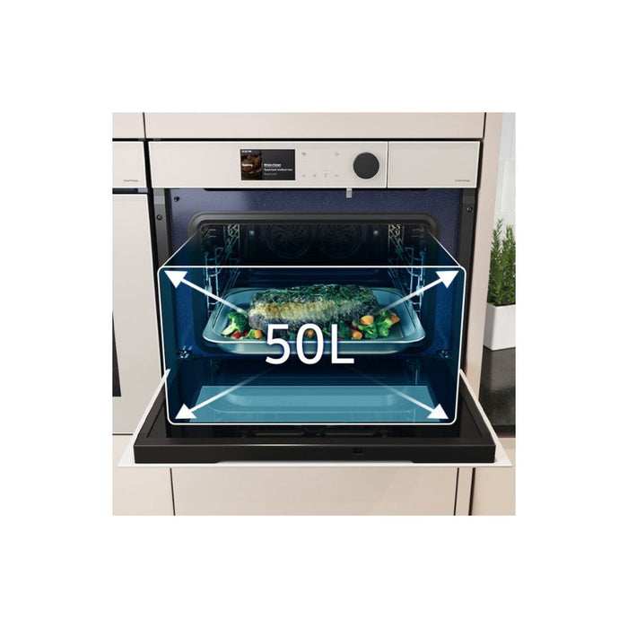 Samsung Bespoke Series 7 NQ5B7993AAA/U4 Compact Steam Combination Oven - Satin Beige Image 13