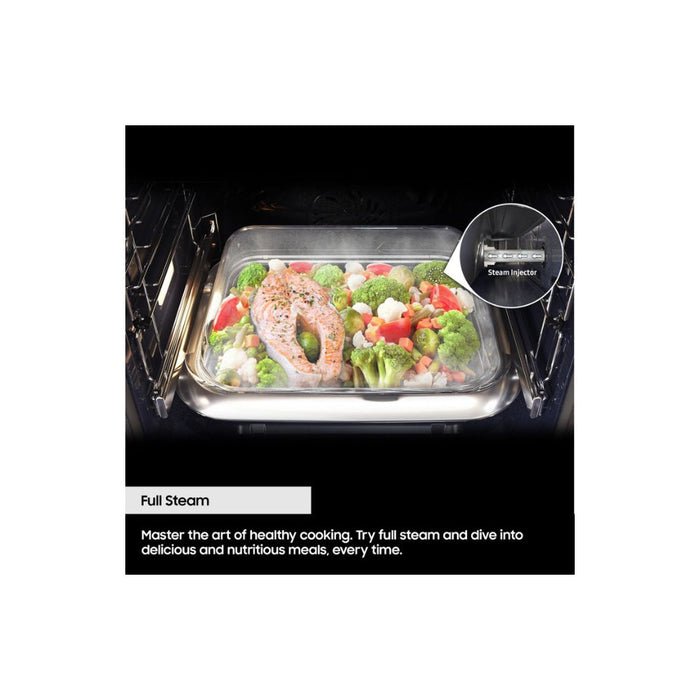 Samsung Bespoke Series 7 NQ5B7993AAK/U4 Compact Steam Combination Oven - Black Glass Image 9