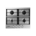 Samsung NA64D3010AS/U1 60cm Gas Hob - St/Steel Image 1