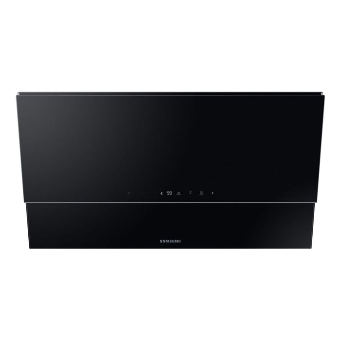 Samsung NK24C9804VB/UR Angled Chimney Hood - Black Image 11
