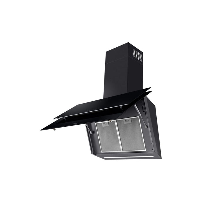 Samsung NK24C9804VB/UR Angled Chimney Hood - Black Image 13