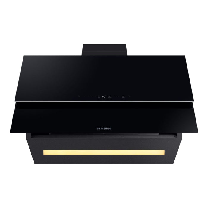 Samsung NK24C9804VB/UR Angled Chimney Hood - Black Image 14