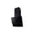 Samsung NK24C9804VB/UR Angled Chimney Hood - Black Image 2