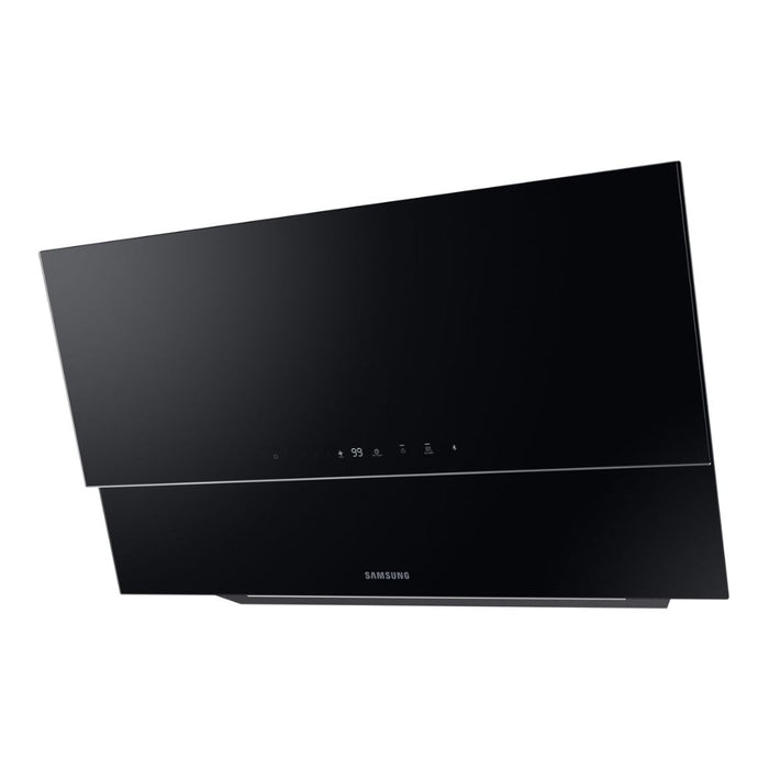 Samsung NK24C9804VB/UR Angled Chimney Hood - Black