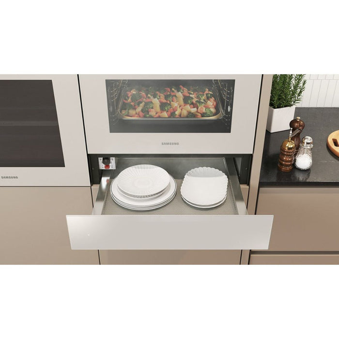 Samsung NL20B5100WA/EU 14cm Warming Drawer - Satin Beige Image 8