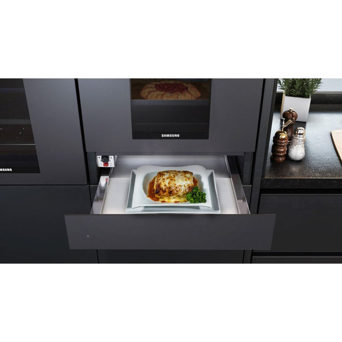 Samsung NL20T8100WK/UR 14cm Warming Drawer - Black Glass Image 7