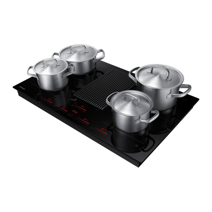 Samsung NZ84T9747VK/UR 80cm Venting Induction Hob w/Dual Flex Zone - Black Image 7