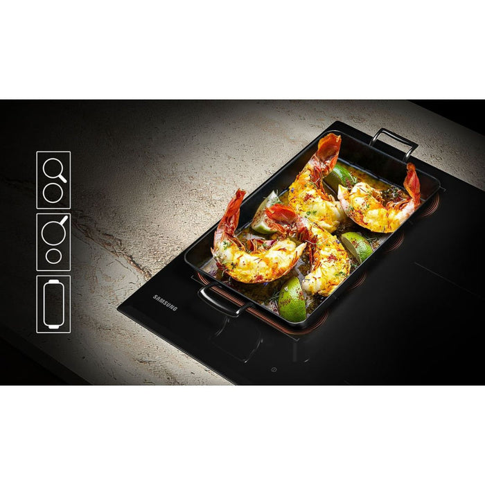 Samsung Series 6 NZ85C6058FK/U1 80cm Slim Induction Hob w/Flex Zone Plus - Black Image 12