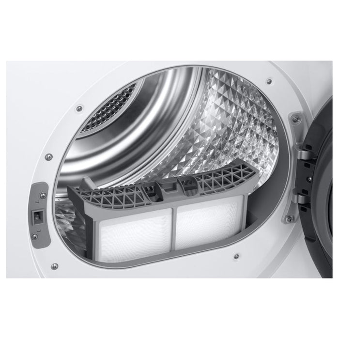 Samsung Series 7 DV90T6240LE/S1 F/S 9kg Heat Pump Condenser Dryer - White Image 5