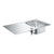 Grohe K200 Reversible Stainless Steel Sink with Drainer - Unbeatable Bathrooms