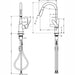 Hansgrohe Focus M41 - Single Lever Kitchen Mixer 240 with Pull-Out Spray, 2 Spray Modes - Unbeatable Bathrooms