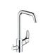 Hansgrohe Focus M41 - Single Lever Kitchen Mixer 260 with Shut-Off Valve for Additional Appliance, Single Spray Mode - Unbeatable Bathrooms