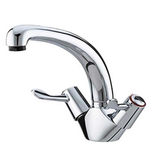 JTP Astra Monoblock Sink Mixer, Dual Flow - Swivel Spout - Unbeatable Bathrooms