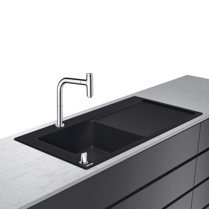 Hansgrohe C51 - C51-F450-12 Sink Combination 450 with Drainer - Unbeatable Bathrooms