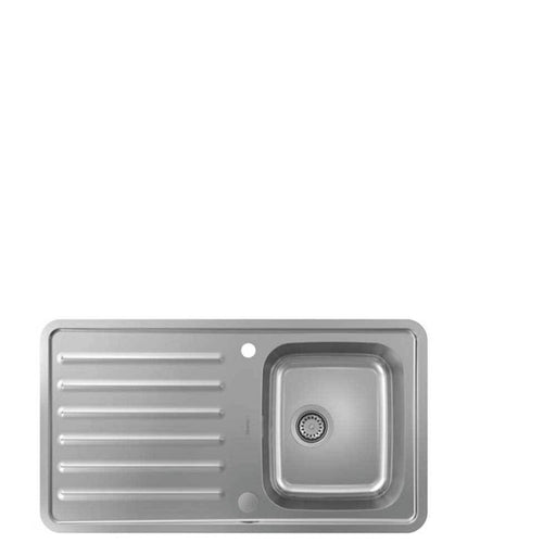 Hansgrohe S41 - S4113-F340 Built-In Sink 340/400 with Drainboard - Unbeatable Bathrooms