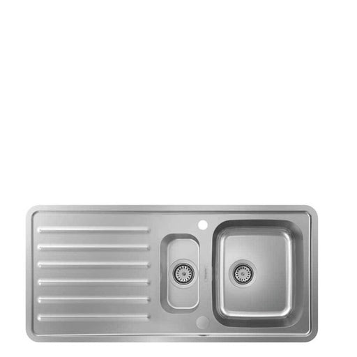 Hansgrohe S41 - S4113-F540 Built-In Sink 340/150/400 with Drainboard - Unbeatable Bathrooms