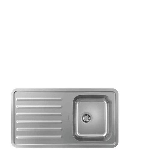 Hansgrohe S41 - S4111-F340 Built-In Sink with Drainboard - Unbeatable Bathrooms