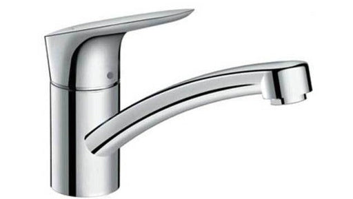 Hansgrohe Logis M31 - Single Lever Kitchen Mixer 120 for Vented Hot Water Cylinders, Single Spray Mode - Unbeatable Bathrooms