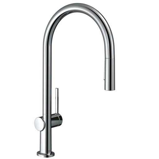 Hansgrohe Talis M54 - Single Lever Kitchen Mixer 210 with Pull-Out Spray, 2 Spray Modes - Unbeatable Bathrooms