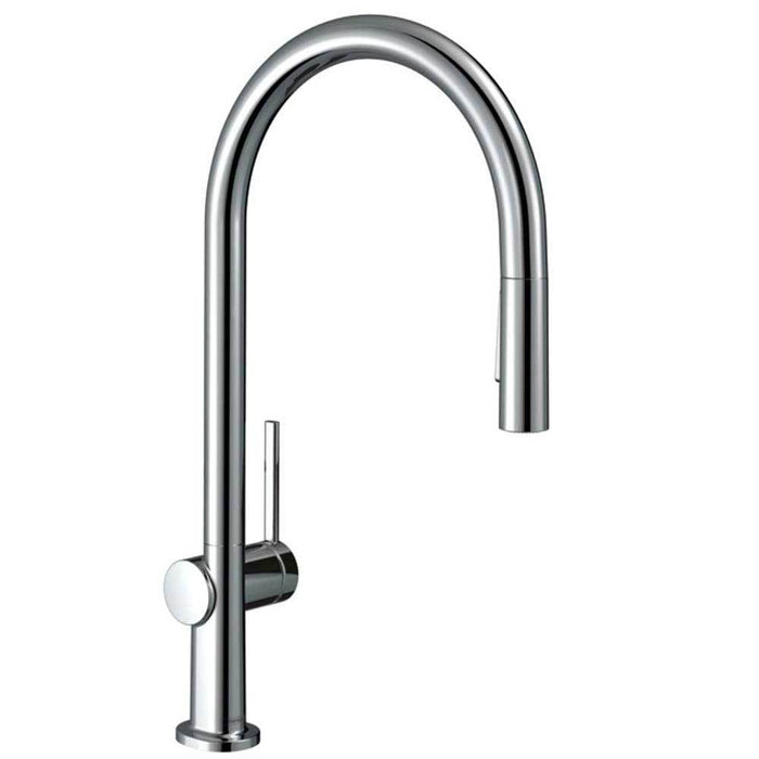 Hansgrohe Talis M54 - Single Lever Kitchen Mixer 210 with Pull-Out Spray, 2 Spray Modes - Unbeatable Bathrooms
