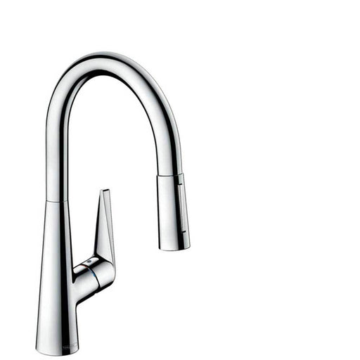 Hansgrohe Talis M51 - Single Lever Kitchen Mixer 200 with Pull-Out Spray and Sbox, 2 Spray Modes - Unbeatable Bathrooms