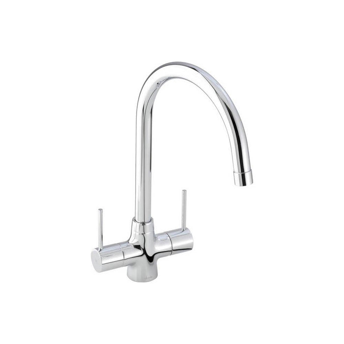Abode Trydent 1.5 Bowel Inset Stainless Steel Sink & Tap Pack Additional Image - 4