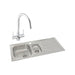 Abode Trydent 1.5 Bowel Inset Stainless Steel Sink & Tap Pack