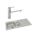 Abode Trydent 1.5 Bowel Inset Stainless Steel Sink & Tap Pack Additional Image - 11