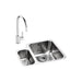 Abode Matrix 1.5 Bowel Undermount Stainless Steel Sink & Tap Pack Additional Image - 9
