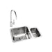 Abode Matrix 1.5 Bowel Undermount Stainless Steel Sink & Tap Pack Additional Image - 20
