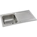 Abode Connekt 1 Bowel Inset Stainless Steel Sink & Tap Pack Additional Image - 2